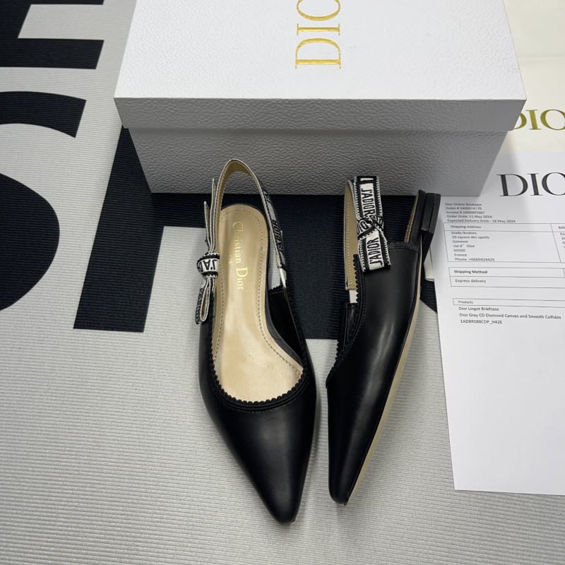 J'Adior Slingback Flat(Female)-062