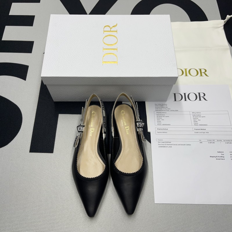 J'Adior Slingback Flat(Female)-062