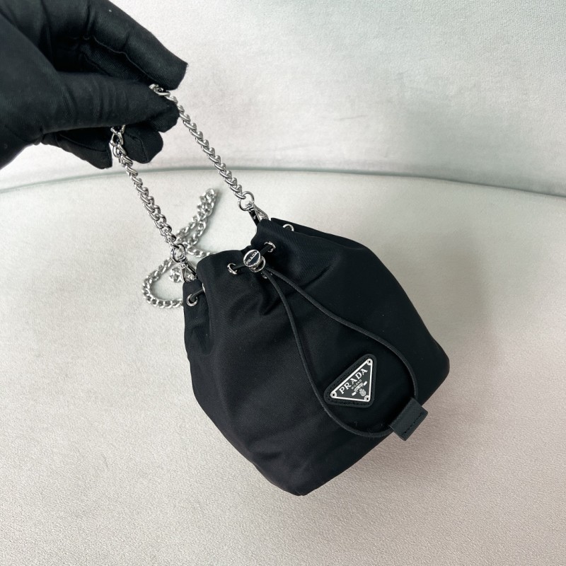 Prada Re-Nylon Bucket Bag(14.5*12*7.5cm)-054