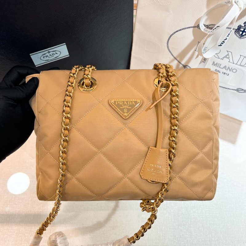 Prada Re-Edition 1995 Chaîne Re-Nylon Tote Bag(25*19*7cm)-088