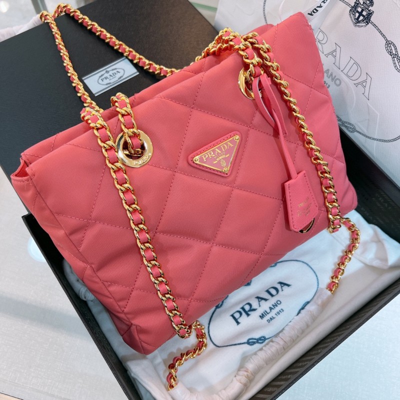 Prada Re-Edition 1995 Chaîne Re-Nylon Tote Bag(25*19*7cm)-088