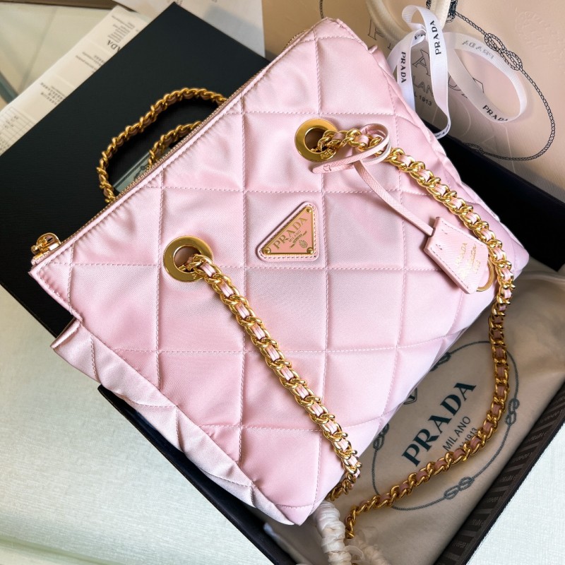 Prada Re-Edition 1995 Chaîne Re-Nylon Tote Bag(25*19*7cm)-088