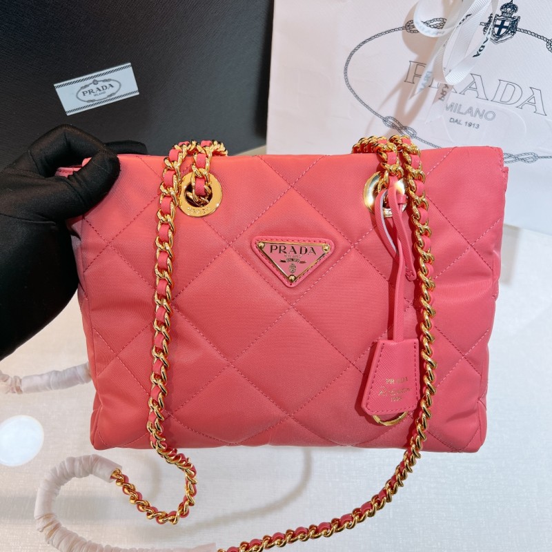 Prada Re-Edition 1995 Chaîne Re-Nylon Tote Bag(25*19*7cm)-088