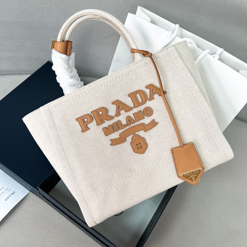 Medium Linen Blend Tote Bag(31*24*13cm)-059