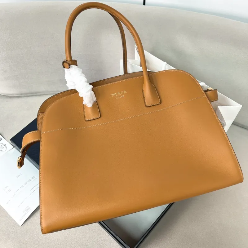Large Leather Tote Bag with Buckles(40*29*20cm)-0831
