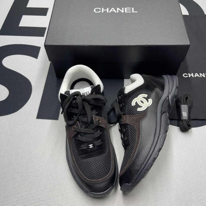 Chanel Low Top Trainer CC(Unisex)-053