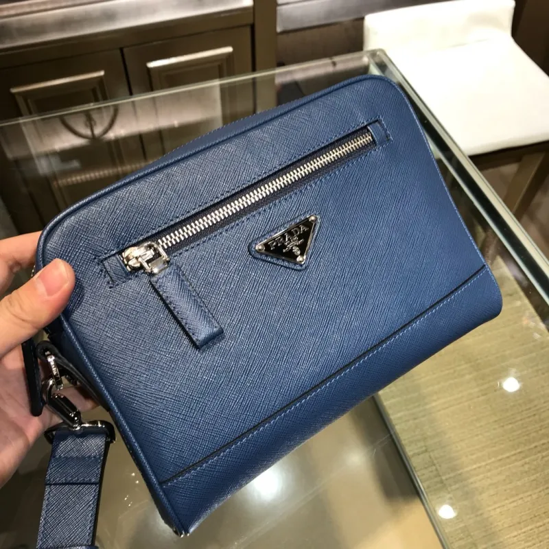 Saffiano Leather Shoulder Bag(23*16*6cm)-088