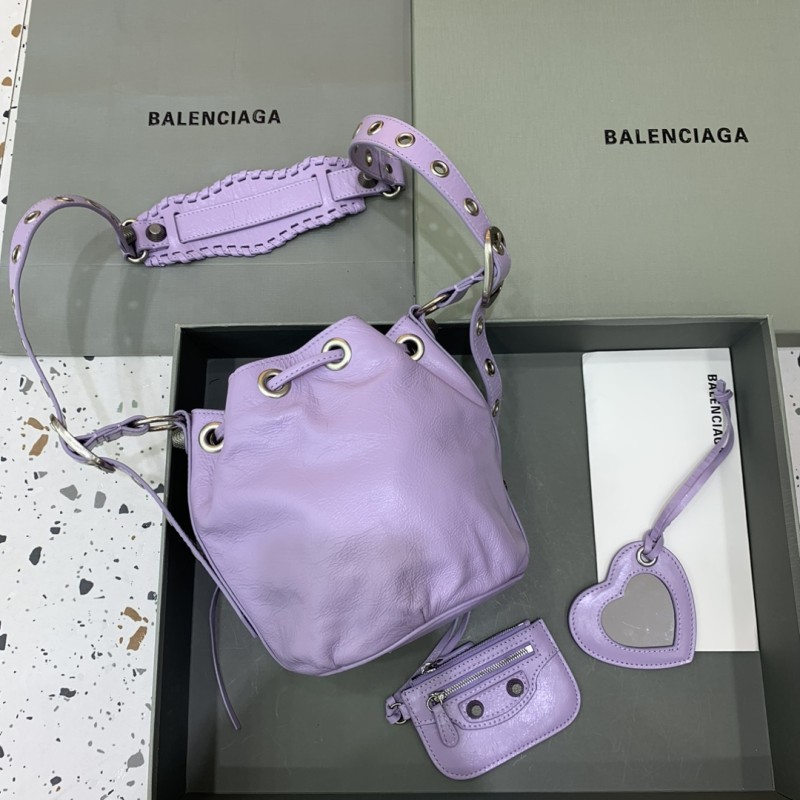 Women's Le Cagole Xs Bucket Bag(19.8*17.8*15cm)-084