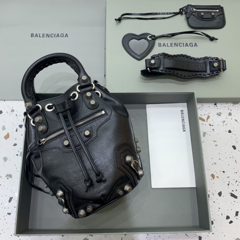 Women's Le Cagole Small Bucket Bag(30*22.9*17cm)-089