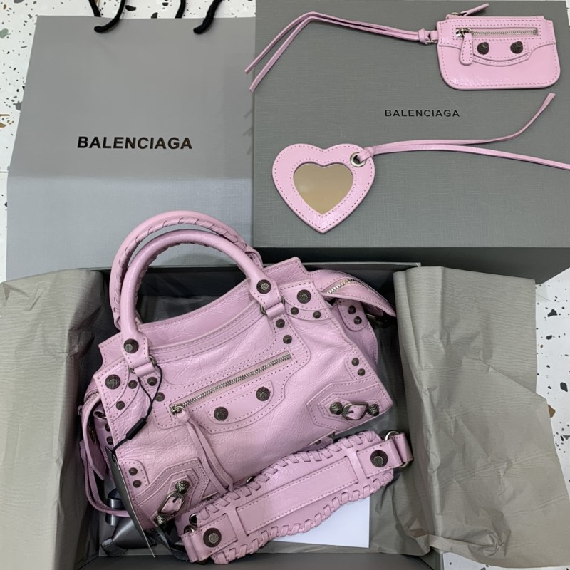 Women's Neo Cagole Xs Handbag in Pink(25.9*17.8*11.4cm)-089