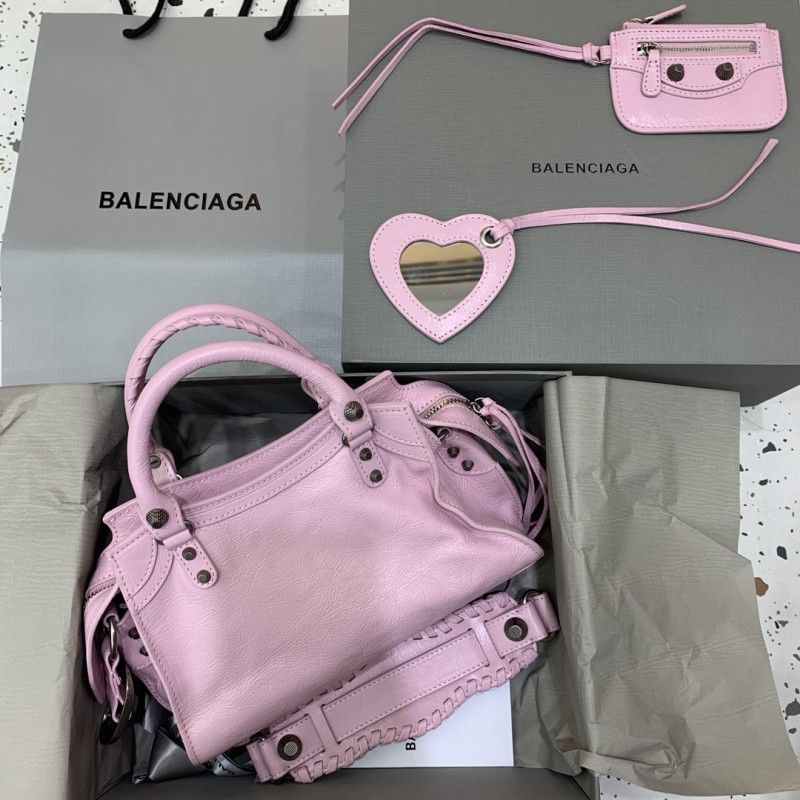 Women's Neo Cagole Xs Handbag in Pink(25.9*17.8*11.4cm)-089