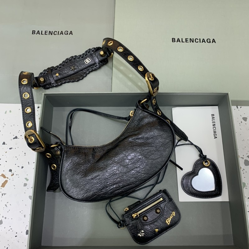 Women's Le Cagole Xs Shoulder Bag(25.9*16*6.8cm)-058