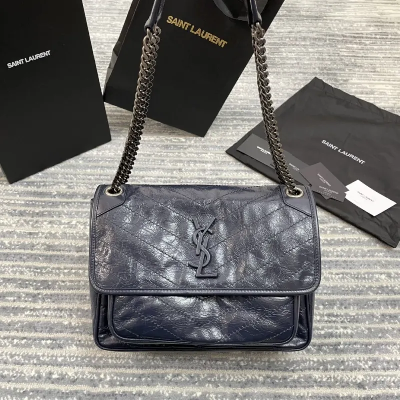 NIKI Medium in Vintage Leather(28*20*8.5cm)-057
