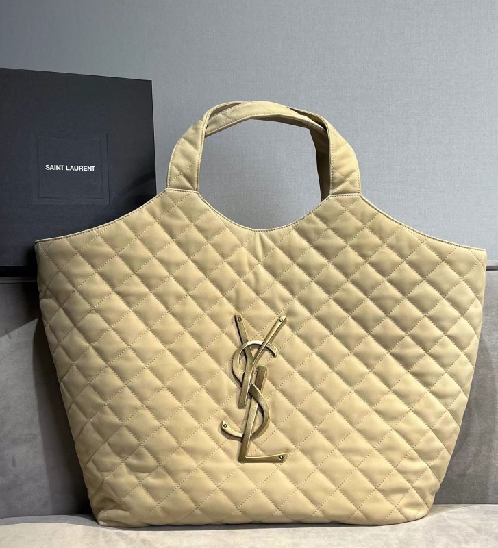 ICARE Maxi Shopping Bag in Quilted Lambskin(38/58*43*8cm)-0801