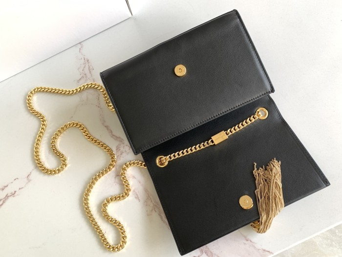 KATE Small Tassel Leather(20*12.5*5cm)-085