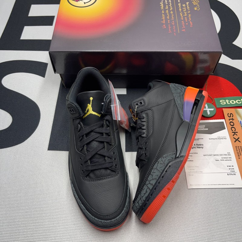 J Balvin x Jordan 3 Rio(Unisex)-054