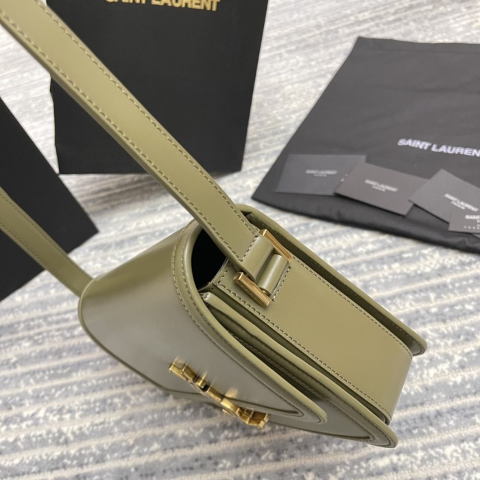 SOLFERINO Medium Satchel in Box Saint Laurent(23*16*6cm)-008