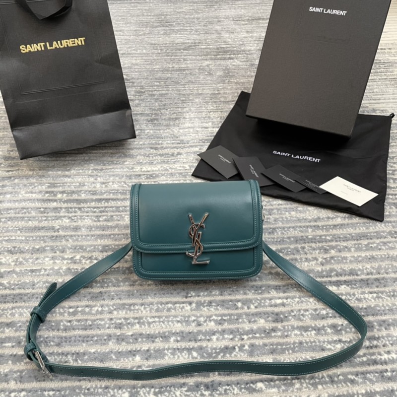 SOLFERINO Small Satchel in Box Saint Laurent(19*13*5cm)-007