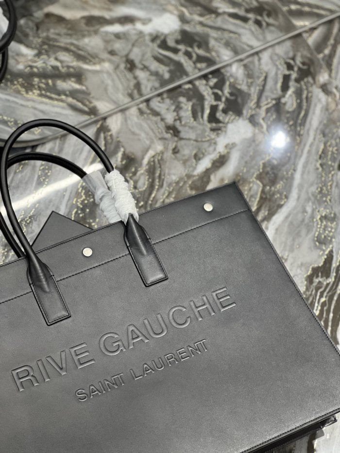 RIVE GAUCHE Large Tote Bag in  Leather(48*36*16cm)-059