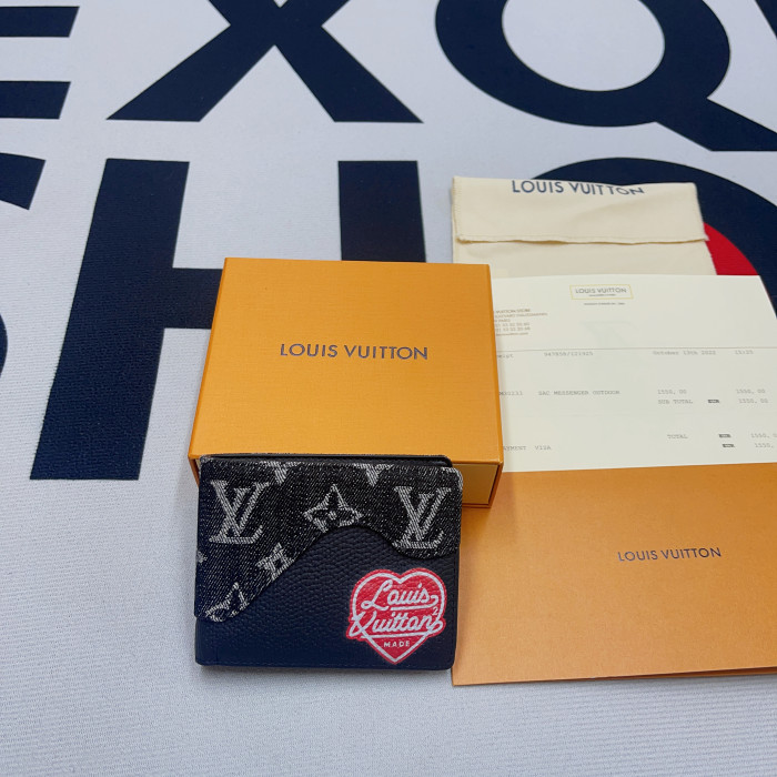 LV x NIGO Slender Wallet(11*8.5*2cm)