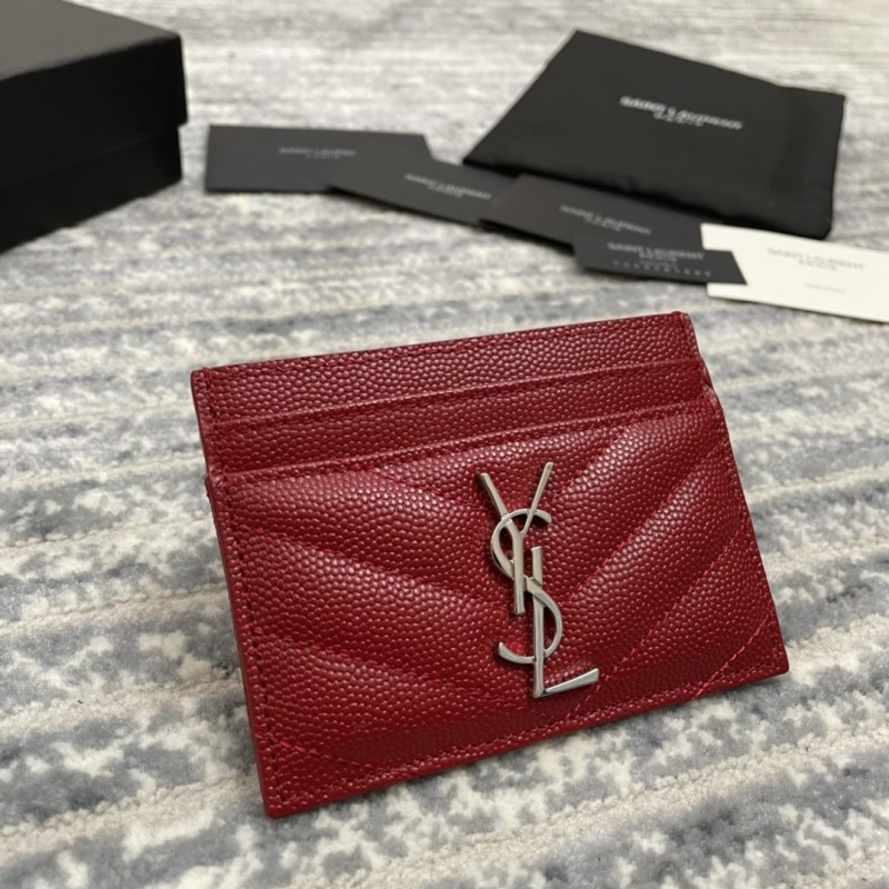 CASSANDRE MATELASSÉ Card Case in Grain de Poudre Leather(10.5*7.5*0.5cm)-051