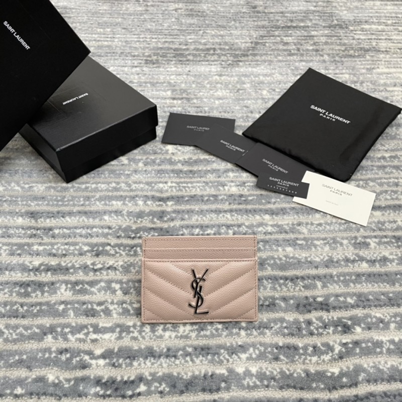 CASSANDRE MATELASSÉ Card Case in Grain de Poudre Leather(10.5*7.5*0.5cm)-051