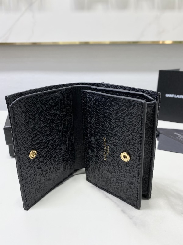 CASSANDRE MATELASSÉ Flap Card Case in Grain de Pouder Leather(11*8.5*3cm)-082