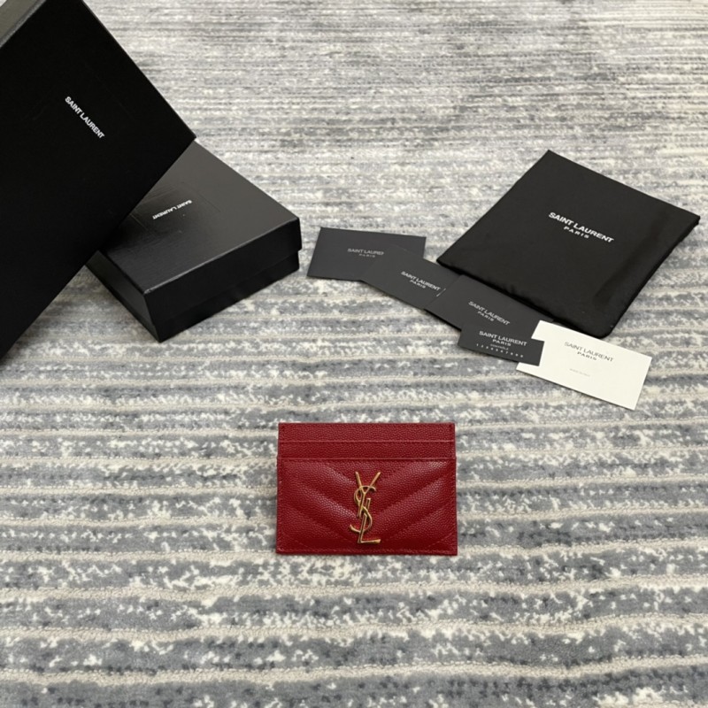 CASSANDRE MATELASSÉ Card Case in Grain de Poudre Leather(10.5*7.5*0.5cm)-051