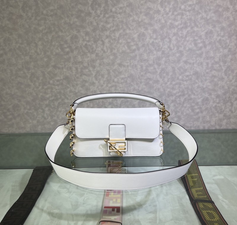 Fendi Fendace Baguette Shoulder Bag(28*15.5*7cm)-008