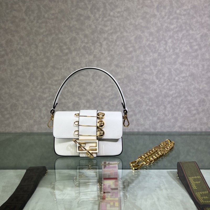Fendi Fendace Brooch Mini Baguette(20*13*5cm)-007