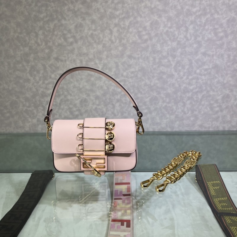 Fendi Fendace Brooch Mini Baguette(20*13*5cm)-007