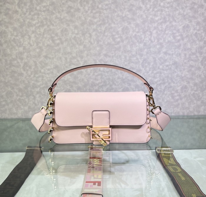 Fendi Fendace Baguette Shoulder Bag(28*15.5*7cm)-008