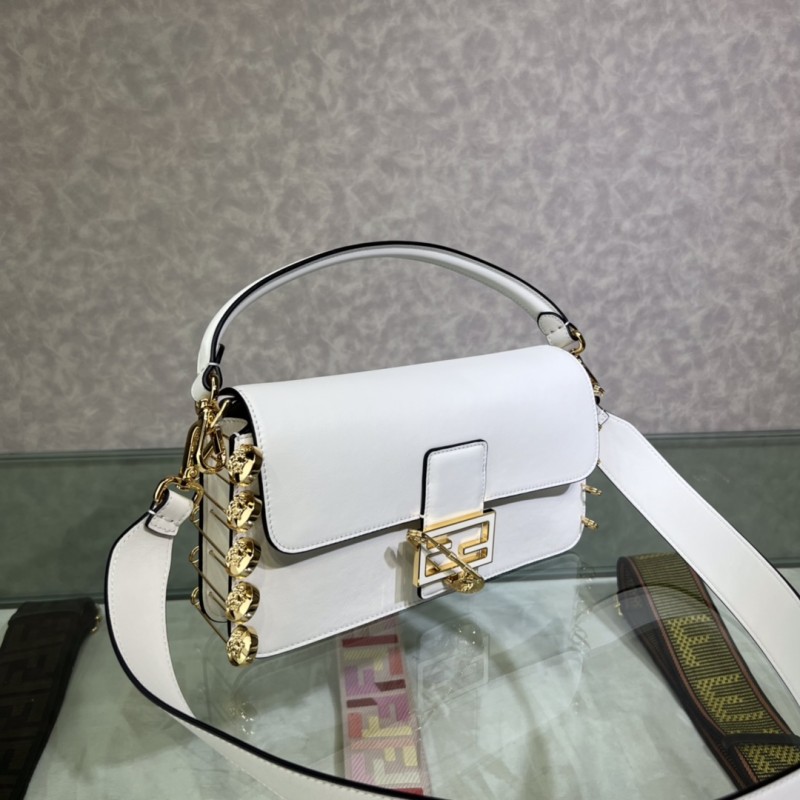 Fendi Fendace Baguette Shoulder Bag(28*15.5*7cm)-008