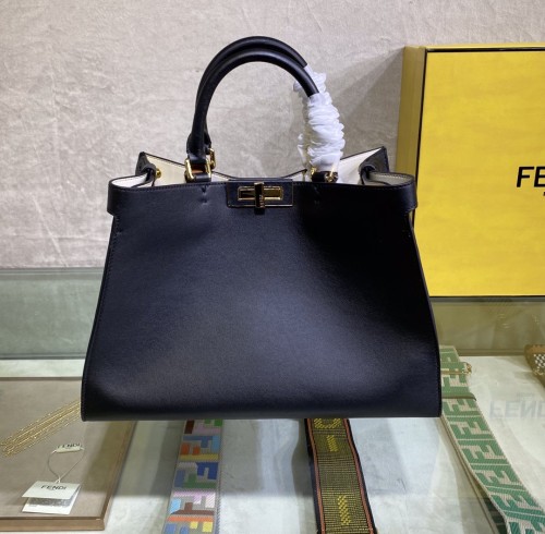 Fendi Peekaboo X-Tote Bag(35*26*13cm)-0001