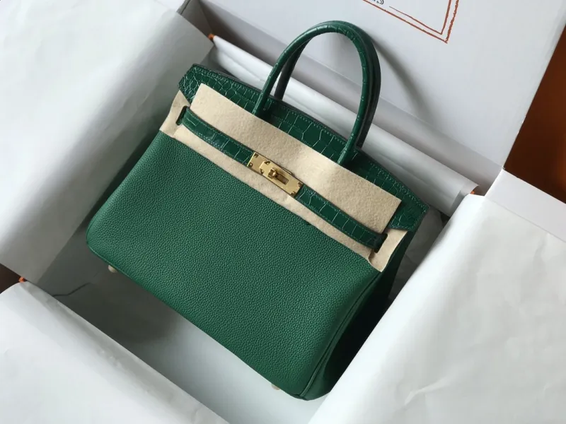 Birkin Togo-Crocodile 30(30*22*16cm)-0006