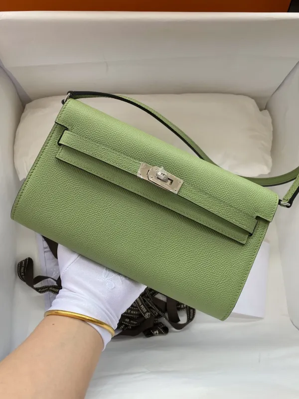 Hermes Kelly Classique To Go Wallet in Epsom(19.7*11.5*1.5cm)-059