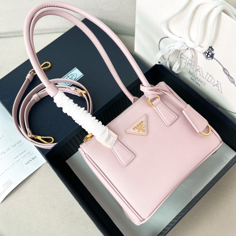 Prada Galleria Saffiano Leather Mini-Bag(20*13.5*9.5cm)-0811