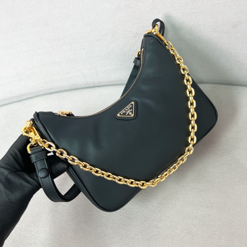 Prada Re-Edition Naplak Patent Leather Mini-Bag(22*18*6cm)-088