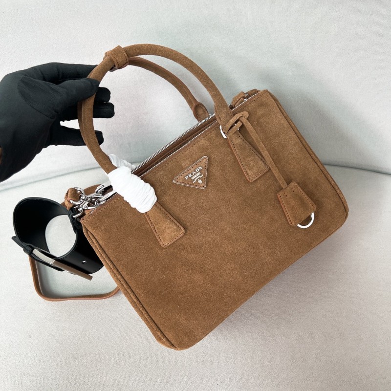 Medium Prada Galleria Suede Bag(28*19.5*12cm)-0021