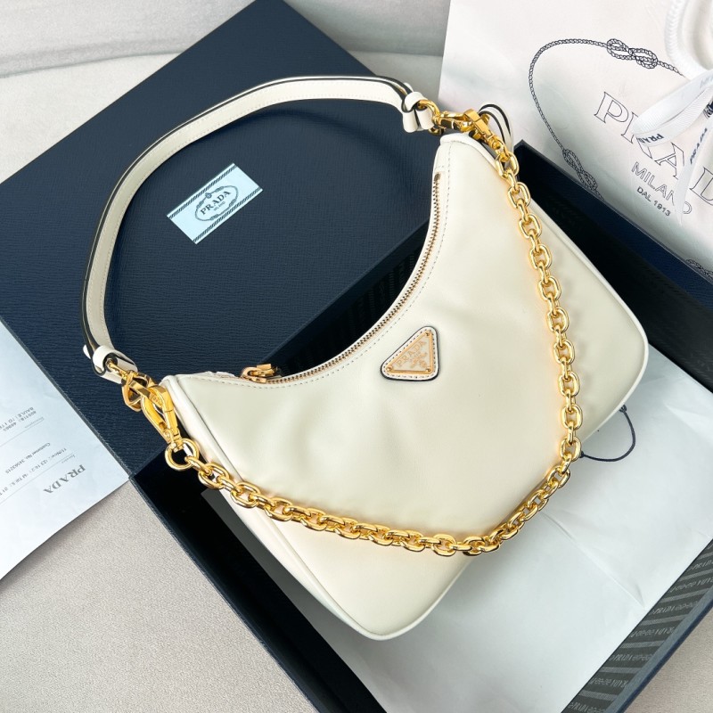Prada Re-Edition Naplak Patent Leather Mini-Bag(22*18*6cm)-088