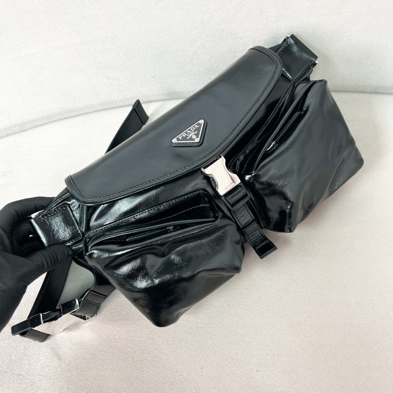 Leather Shoulder Bag(24*18*5.5cm)-089