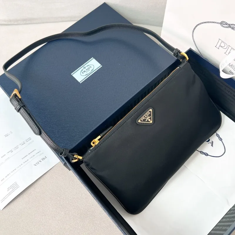 Re-Nylon Mini Bag(24.5*14cm)-085
