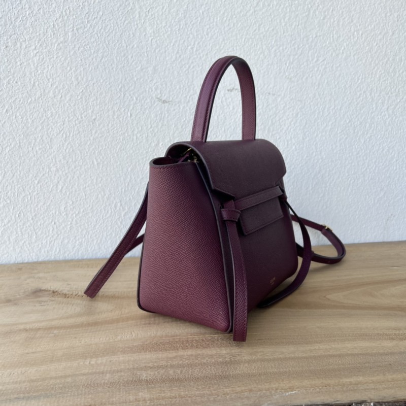  Nano Belt Bag in Grained Calfskin(20*17*11cm)-085