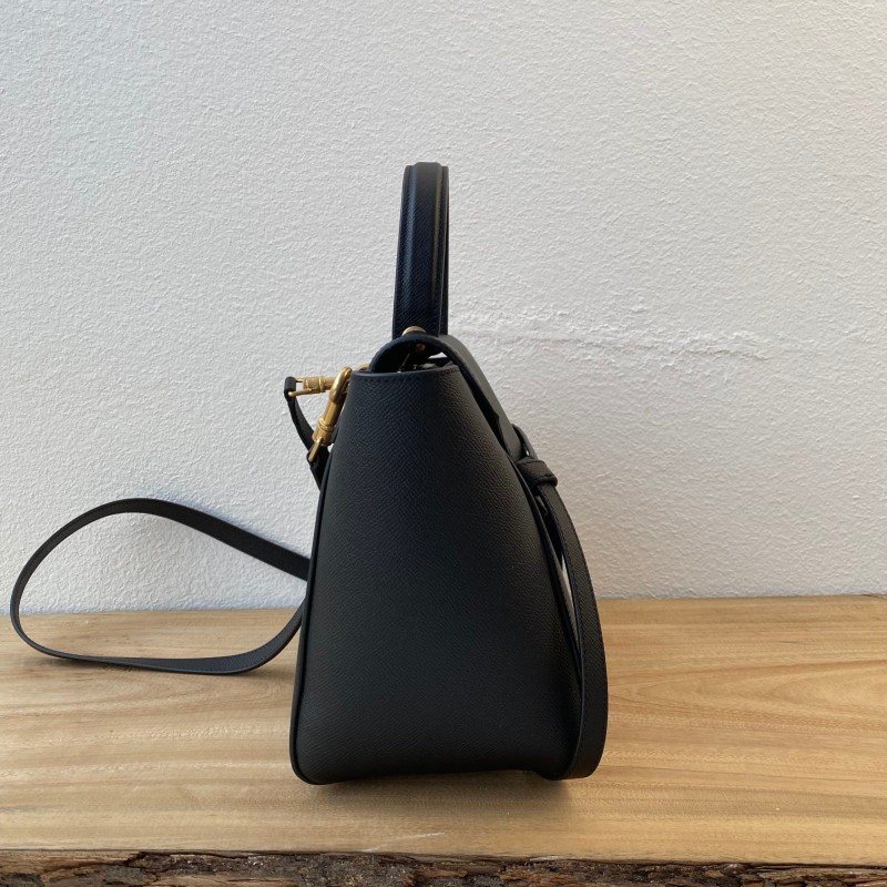  Micro Belt Bag in Grained Calfskin(24*20*13cm)-086