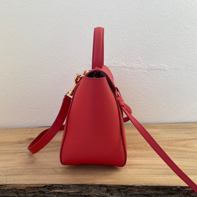 Micro Belt Bag in Grained Calfskin(24*20*13cm)-086