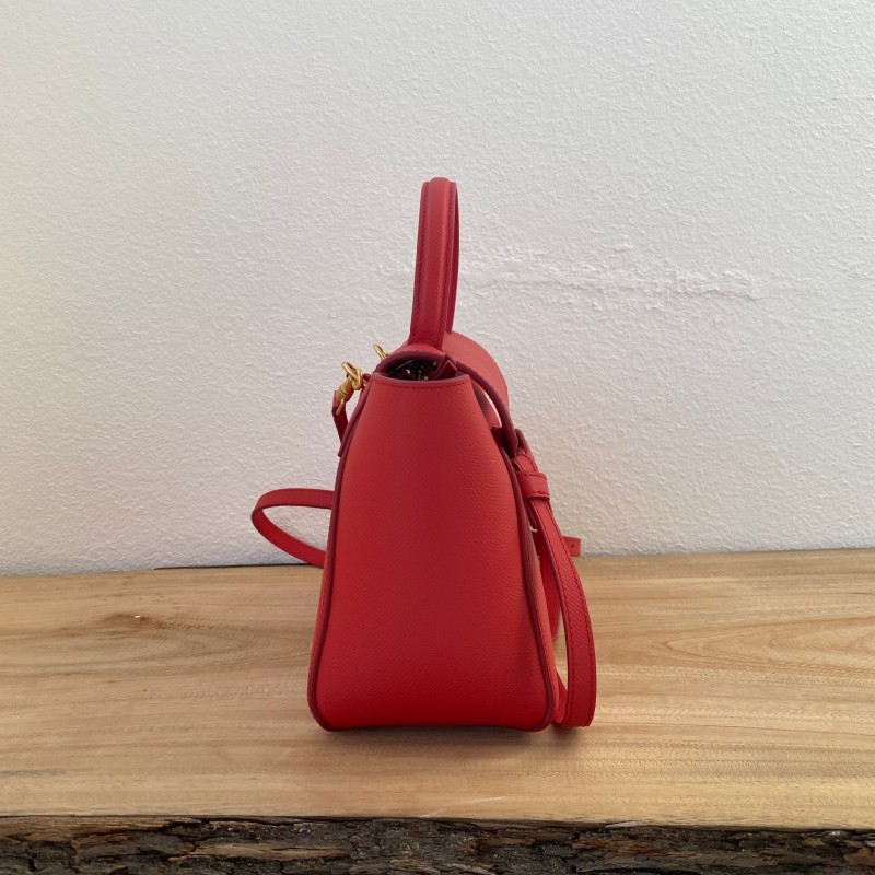 Nano Belt Bag in Grained Calfskin(20*17*11cm)-085