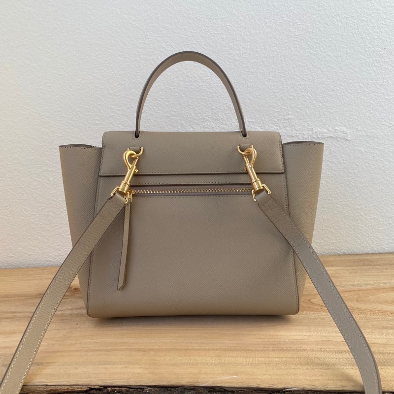  Micro Belt Bag in Grained Calfskin(24*20*13cm)-086