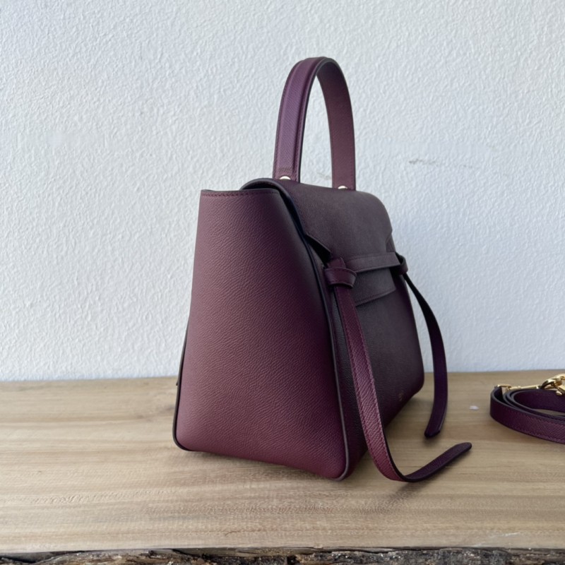  Micro Belt Bag in Grained Calfskin(24*20*13cm)-086