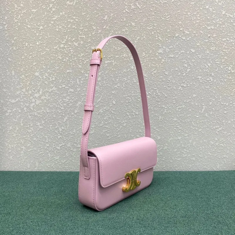 Shoulder Bag Claude in Shiny Calfskin(20.5*11.5*4cm)-057