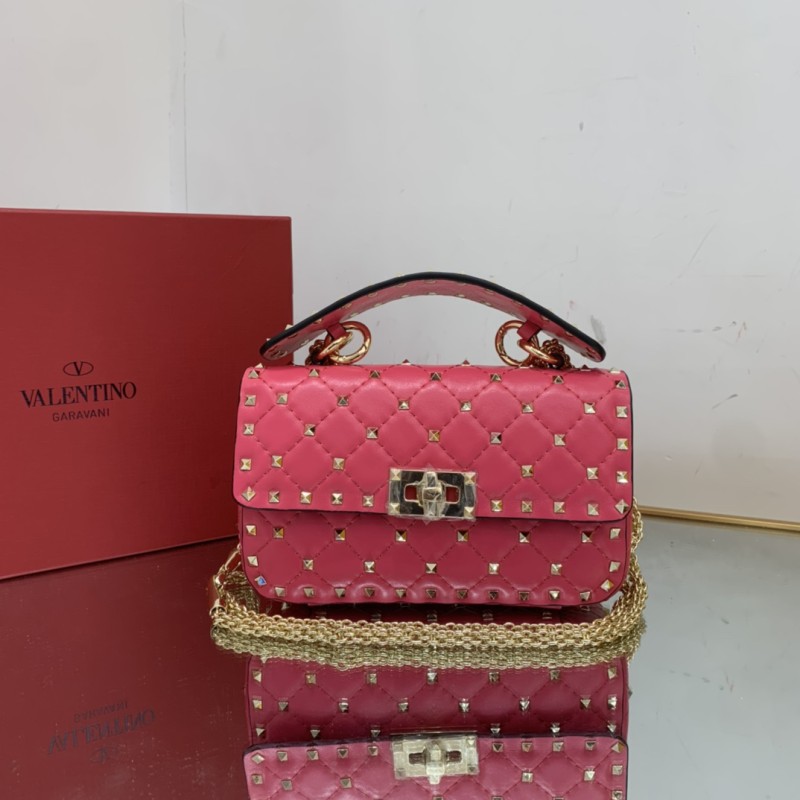 Small Nappa Rockstud Spike Bag(20*11.5*6cm)-006